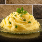 Mashed Potatoes With Fried Onions