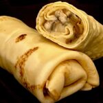 Mushroom Potato Blintzes